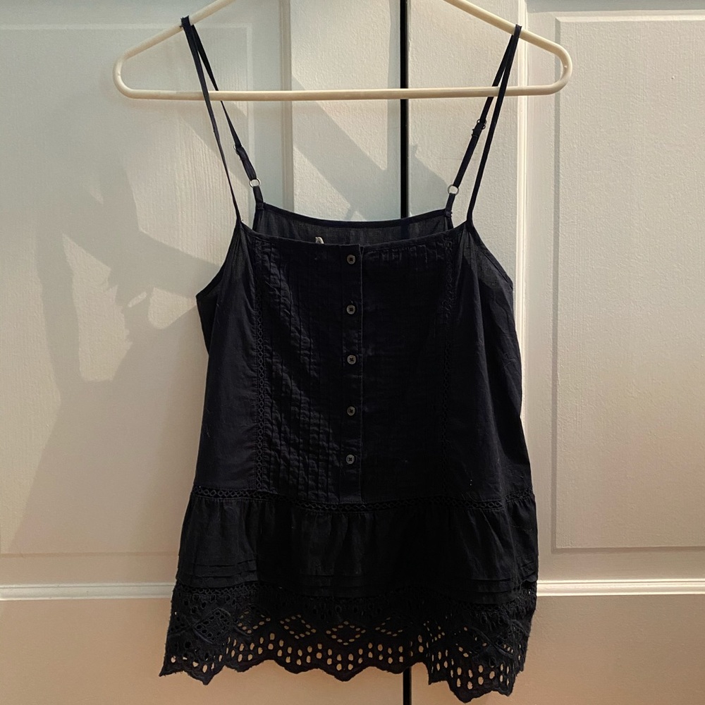 Abercrombie & Finch Navy tank top